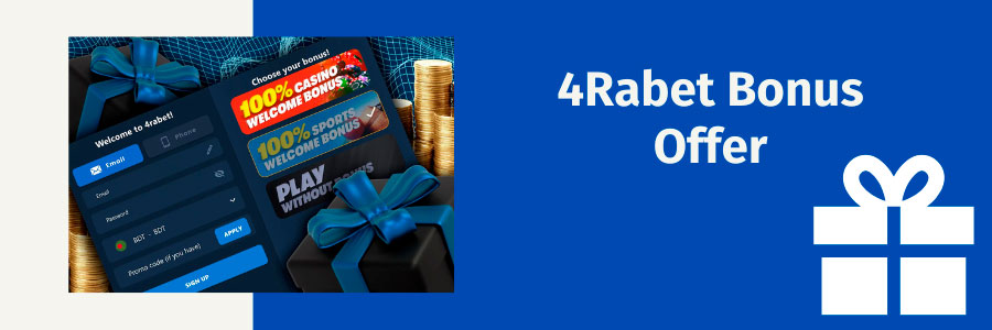 4Rabet bonus